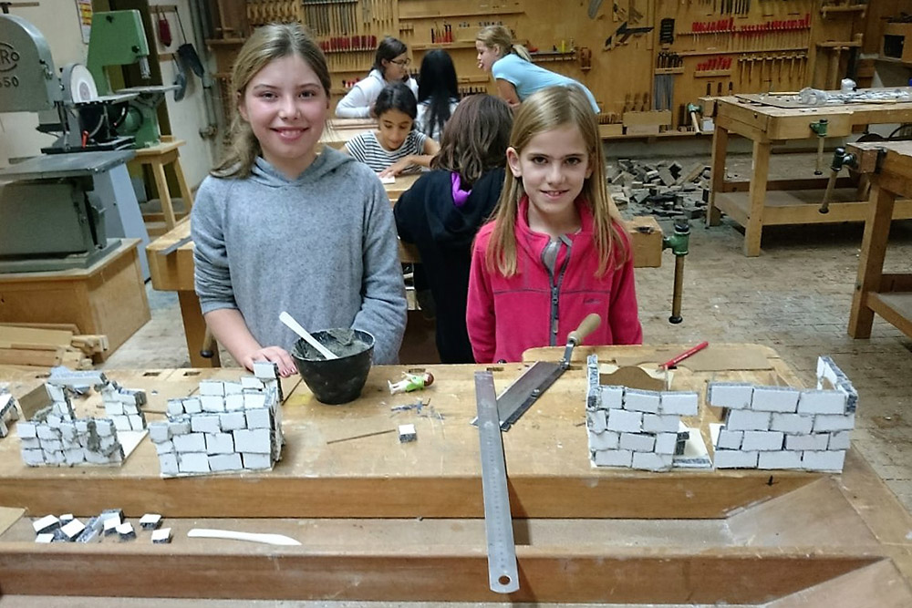 Verein für die Schuljugend - Holzwerkstatt 2016